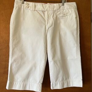 Old Navy Low Waisted Cotton Bermuda Shorts, size 10